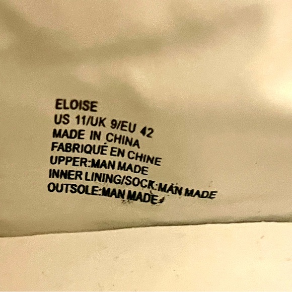 Platform snakeskin sneakers Size 11 JustFab Slip on Eloise - Picture 11 of 12